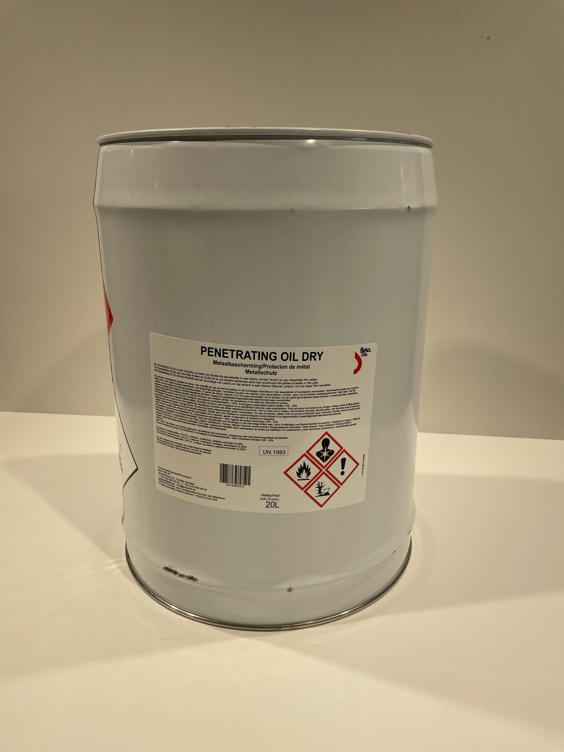 Penetrating Oil Dry 20 Liter