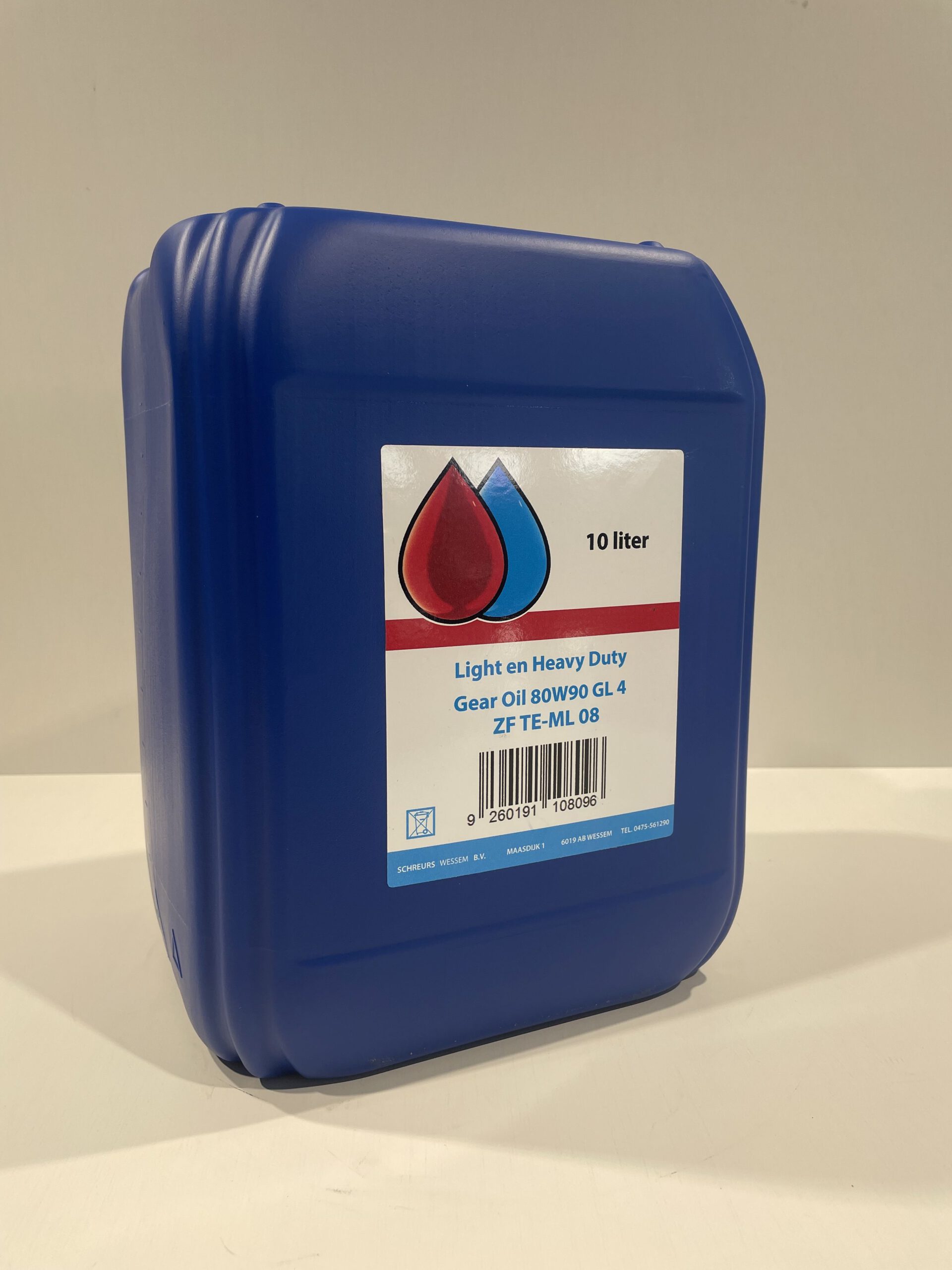Transmissie Olie Light en Heavy Duty Gear Oil 80W90 GL4 10 Liter