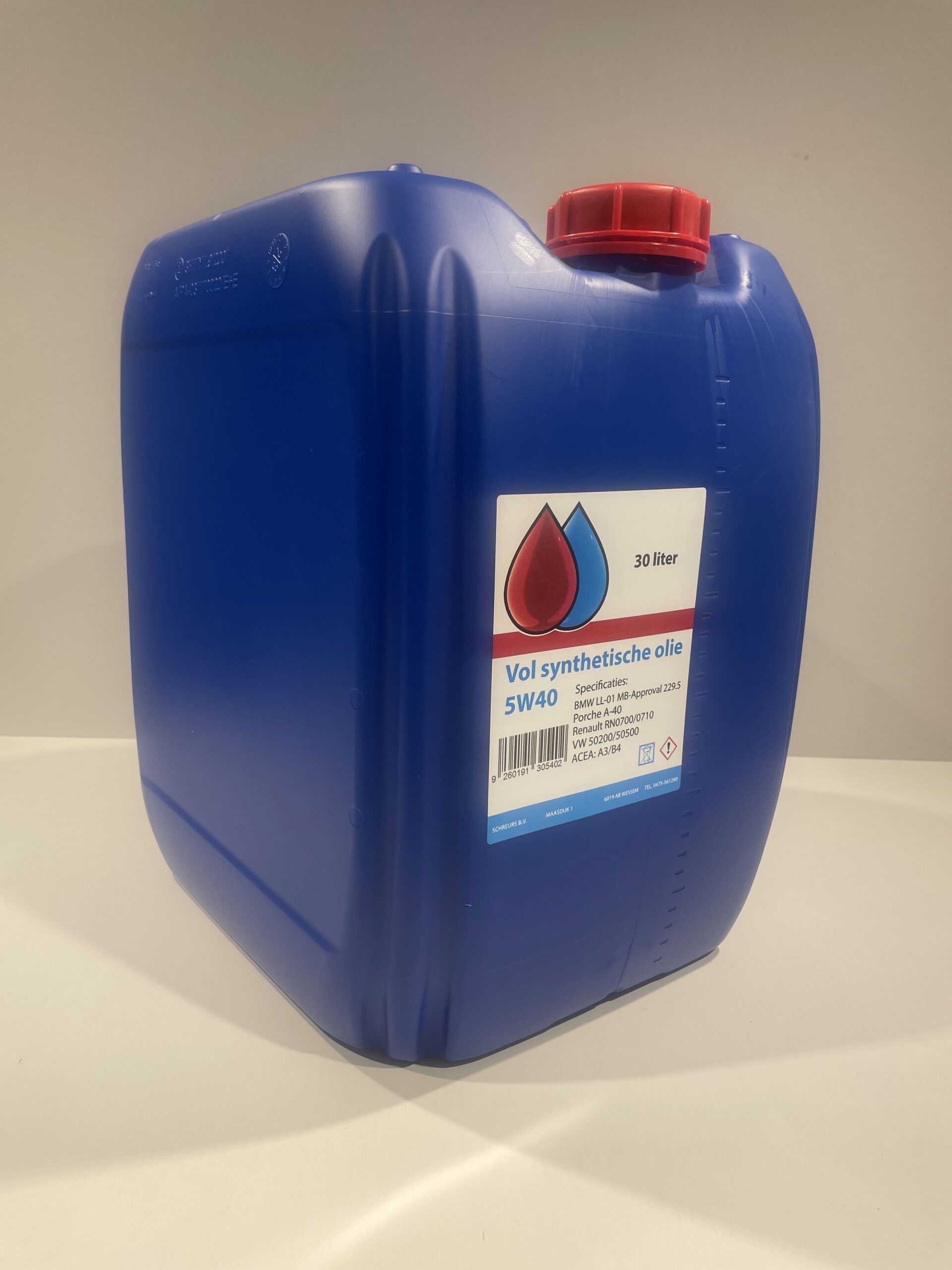 Volsynthetische Olie 5W40 20 Liter