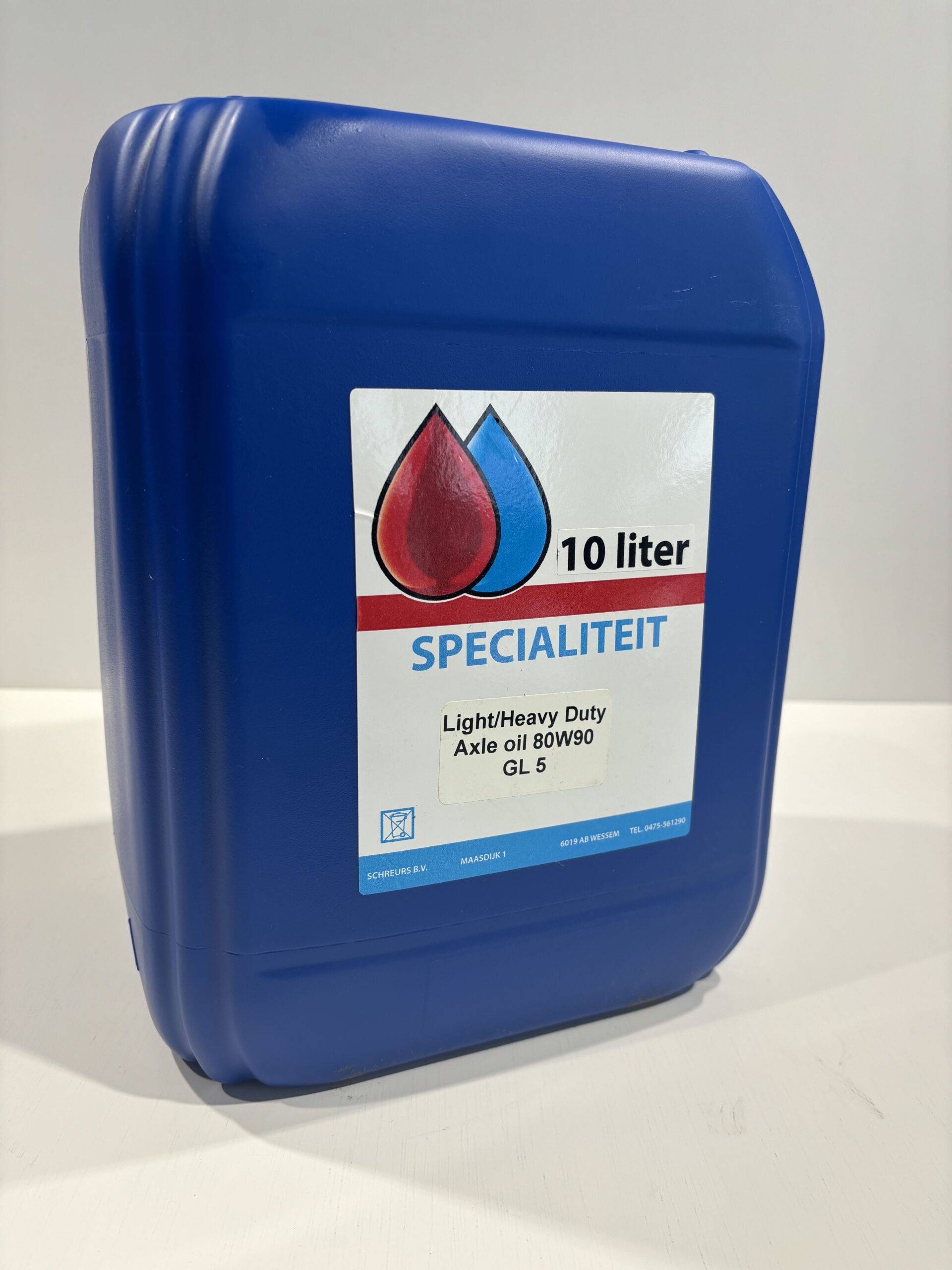 Light en Heavy Duty Axle Oil 80W90 GL5 10 Liter