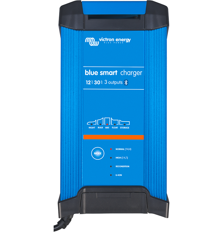 Victron acculader Blue smart IP22 12V/30Amp 3 outputs